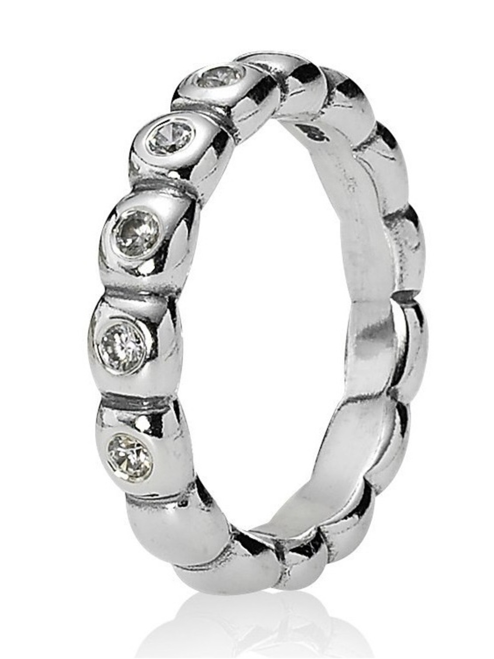 Genuine PANDORA Ice Ring; 190829CZ